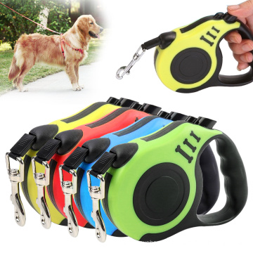 3/5m Laish durable Faute automatique Cat rétractable Nylon Cat Extension Puppy Marche Roule de course Roulette pour chiens